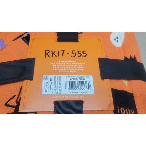 Women's Halloween Print Matching Family Pajama Set - Hyde & EEK! Boutique Orange - Picture 6 of 6